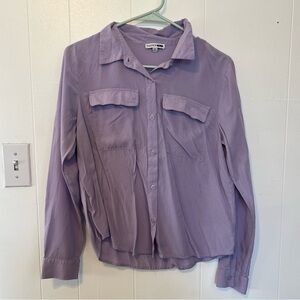💜 Fashion Nova Button-Up Shirt - Size Medium 💜